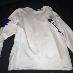 champion fleece pull over size XL